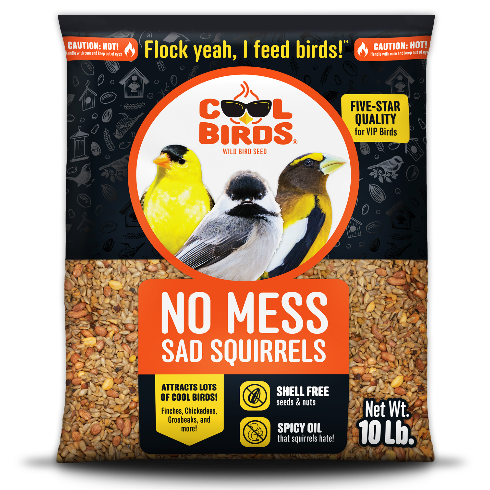 No Mess Sad Squirrels